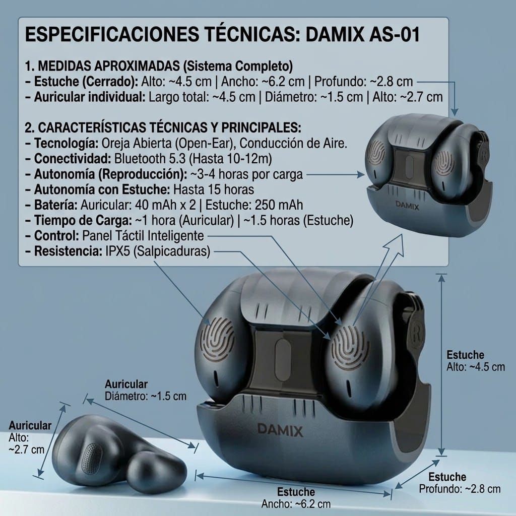 Audífonos damix as-01